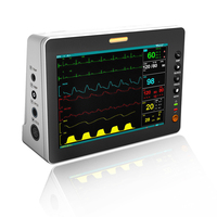 Moniteur patient multiparamètre vétérinaire portable de haute qualité 12/12.1/15 pouces etco2 moniteur vétérinaire