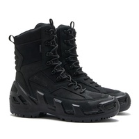 Bottes tactiques personnalisées pour hommes vente en gros de chaussures d'extérieur hautes chaussures tactiques imperméables en nubuck pour hommes