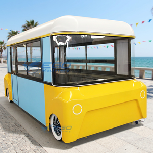 Remorque de restauration mobile électrique de haute qualité, camion de cuisine en acier inoxydable certifié CE pour la vente de frites - Product Image 6