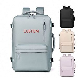 Custom Logo High Quality <b>Large</b> Capacity Black Travel Storage Bag Durable Business Computer Laptop <b>Backpack</b> for <b>Women</b> - Product Image 1