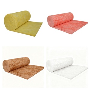 <span class=keywords><strong>Laine</strong></span> <span class=keywords><strong>de</strong></span> <span class=keywords><strong>verre</strong></span> sans formaldéhyde marron/blanc/rose, résistante au feu et à l'eau, écologique, isolation phonique en <span class=keywords><strong>rouleau</strong></span> pour toiture - Product Image 1