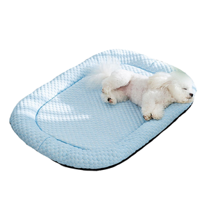 Solide Sommer-Kühlmatte für Haustiere, Welpen und Katzen, Moderne Komfortable Waschbare Faser-Kühlmatte für Hundehütte oder Sofabett - Product Image 4