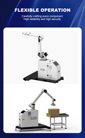 Robot de palettisation industriel 5 axes personnalisable KEWEI KW1030D-1800 avec moteur, PLC, boîte de vitesses - Charge utile de 30 kg, entraînement servo-électrique