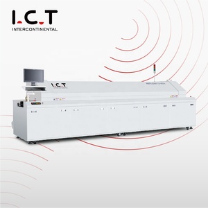 ICT04 4 Khu Vực Máy Tính Để Bàn Reflow Lò Thợ Mỏ, Hướng Dẫn Sử Dụng SMT Reflow Lò Máy, Bảng Top Nhỏ Reflow Lò Mini Trung Quốc Nhà Sản Xuất - Product Image 1