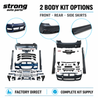 Kit de carrosserie extérieur style MT pour BMW Série 3 F30 F35 2012-2018