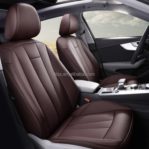 Cuscini per seggiolini auto sportivi per 17-24 <span class=keywords><strong>Audi</strong></span> <span class=keywords><strong>A4</strong></span>/allroad 11 pz coprisedili in pelle ventilata marrone - Product Image 2