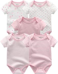 Conjunto de Ropa Esencial para Bebé Unisex, Set de Regalo de 19 Piezas con Estampado de Corazones a Rayas y Cuello Redondo para Recién Nacidos - Product Image 2