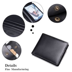 Portefeuille <span class=keywords><strong>homme</strong></span> Marrant 7328, portefeuille à rabat avec <span class=keywords><strong>porte</strong></span>-cartes et pince à billets, fin, anti-RFID, en <span class=keywords><strong>cuir</strong></span> véritable. - Product Image 6