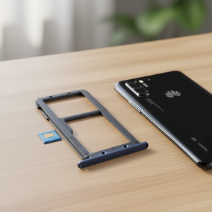 Double emplacement pour carte SIM et carte Micro SD pour Huawei Mate 20 Lite - Bleu - Product Image 3