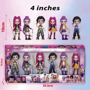 ของเล่นฟิกเกอร์อนิเมะ K-Pop Demon Hunters แบบสุ่ม รุ่นใหม่มาแรง - Product Image 4