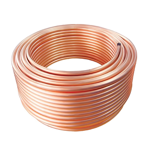 Climatiseurs : Tuyau en cuivre souple isolé en cuivre rouge, en spirale (Pancake Coil), 1/4, 3/8, 15m, 10m, 20m - Product Image 1