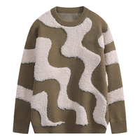 Pull en chenille d'hiver grande taille en coton respirant anti-rides, anti-boulochage et anti-rétrécissement pour homme – Meilleure vente