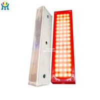 Feux de passage pour piétons LED, dalles de passage pour piétons souterraines, feux de circulation clignotants en acier inoxydable