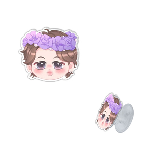 KPOP Jung Kook V J-Hope Support de téléphone en acrylique Jimin RM Suga Jin <span class=keywords><strong>Manga</strong></span> Anneau d'extension d'impression photo HD Cadeaux pour fans - Product Image 4