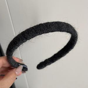 إكسسوارات شعر بسيطة للاستخدام اليومي، عصابة رأس منسوجة بسيطة مغطاة بقماش محبوك، ربطة شعر ضيقة للفتيات - Product Image 3