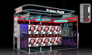 Intera macchina della gru dell'artiglio di progettazione su ordinazione giochi Arcade dell'interno che giocano la bambola a gettoni che vende la macchina della gru dell'artiglio del giocattolo della peluche - Product Image 3