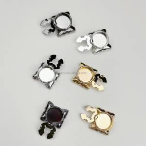 Thanh lịch sang trọng mô hình bướm mô phỏng Khuy măng sét tùy chỉnh thiết kế tinh tế nút quần áo phụ kiện tiệc sinh nhật - Product Image 4