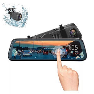 Aidelion CY-888 <strong>Car</strong> <strong>Mirror</strong> <strong>Camera</strong> With Dual Cameras Lens <strong>Car</strong> Dvr FHD 1080P 10inch Touch Ips Screen Streaming Video <strong>Mirror</strong> Dvr - Product Image 1
