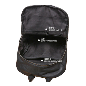 Custom OEM Genuine Top Layer Cowhide <b>Leather</b> Male Multi Function <b>Large</b> Capacity Casual Travel <b>Backpack</b> Bag - Product Image 6