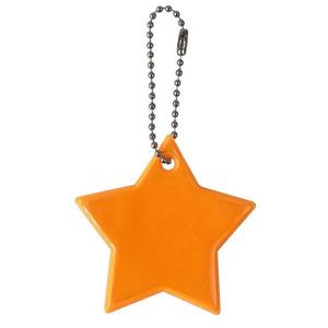 PVC Reflective Keychain with 3D Embossed Logo Custom Shapes <b>for</b> Construction Safety Gear - Product Image 1