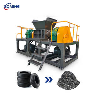 Broyeur de pneus industriels - Concasseur de pneus en caoutchouc robuste pour le recyclage - Product Image 2