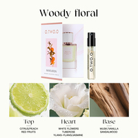 O.TWO.O Échantillons de parfum floral boisé de haute qualité, parfum arabe original de Dubaï, parfum longue durée pour hommes et femmes