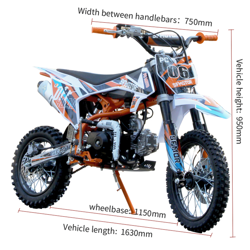 China Cheap 150cc Electric Start Dirt
