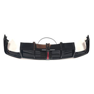 Veidt Apto para <span class=keywords><strong>Audi</strong></span> <span class=keywords><strong>A4</strong></span> S4 20-25, Difusor Trasero, Modelo B9.5 Modificado Cabur con Luces, Difusor Trasero de Cuatro Salidas - Product Image 1