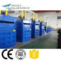 Presse à balles verticale hydraulique pour carton, papier, plastique, bouteilles en PET / Machine à balles pour déchets de plastique, films plastiques