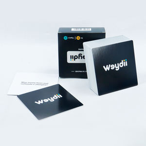 Jeu de cartes de conversation familial amusant pour amis, imprimé sur mesure par le fabricant, jeu de cartes multijoueur de <span class=keywords><strong>quiz</strong></span> somalien, 100 cartes imprimées - Product Image 3