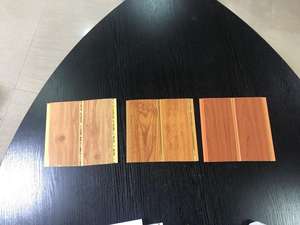 Rectángulo de <span class=keywords><strong>techo</strong></span> de forma y de aislamiento de <span class=keywords><strong>calor</strong></span> Función de color de madera de pvc de <span class=keywords><strong>techo</strong></span> - Product Image 2