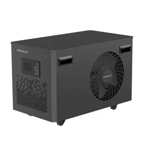 ICEGALAX 0.5HP OEM sistema de refrigeração do refrigerador de água para banho de gelo de mergulho frio com gerador de ozônio integrado