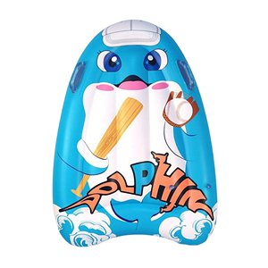 Divertida Tabla de <span class=keywords><strong>Surf</strong></span> Inflable de PVC con Forma de Pingüino para Piscina y Playa - Product Image 4