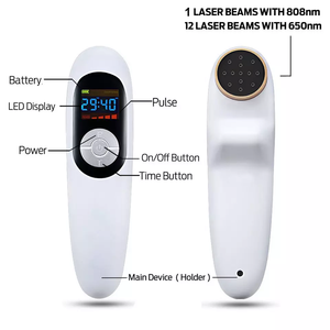 Venda quente de equipamentos veterinários 808nm, terapia a <span class=keywords><strong>laser</strong></span> fria animais feridos cura fisioterapia - Product Image 5