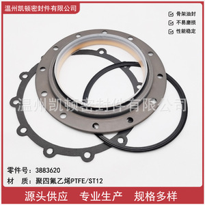 Sello de aceite del cigüeñal Cummins M11 3883620 PTFE delantero trasero para reparación de motor - Product Image 5