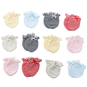 <span class=keywords><strong>Manoplas</strong></span> de bebé recién nacido de <span class=keywords><strong>punto</strong></span> de algodón orgánico 100% para paquete - Product Image 4