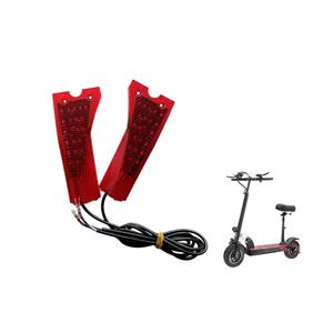 Luces LED de Señalización de Giro Izquierda y Derecha, Luces de Advertencia de Frenado para KUGOO M4, Accesorios para Patinete Eléctrico Autoequilibrado - Product Image 1
