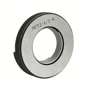 Calibradores de Rosca NPT <span class=keywords><strong>GCr</strong></span> 15 de Alta Precisión, Medición de Orificios Internos de 0.01 mm, 20 Grados, 1/2"-14, Medidor de Espesor de Revestimiento, Marca RNH 1 - Product Image 4