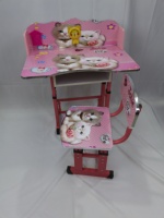 Vente en gros en usine d'ensemble de chaises de bureau modernes pour enfants avec tiroir blanc réglable en hauteur pour l'école et la chambre à coucher