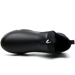 Zapatos de Seguridad con Puntera de Acero para Hombre, de Alta Calidad, Resistentes al Agua, Antideslizantes, para Trabajo, Protección Laboral, OEM - Product Image 4