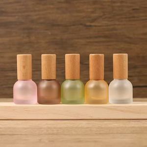 <span class=keywords><strong>Doully</strong></span> - Botella de Perfume de Vidrio de 10 ml, Modelo Bala, con Tapa de Madera, Acabado Esmerilado, Color Personalizado, Botella Vacía Portátil, Tipo Presión - Product Image 2