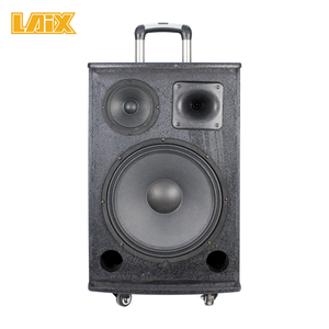 Laix Âm Thanh Công Suất Lớn Chuyên Nghiệp 2020 Loa Xe Đẩy Tiệc Ngoài Trời 180W Loa Hoạt Động Có Mic Không Dây - Product Image 3