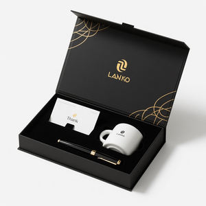 Biodegradable Custom Luxury Rigid <b>Paper</b> Packaging Foldable Magnetic Gift Box with Magnetic Closure for Scarf Man Skincare - Product Image 2