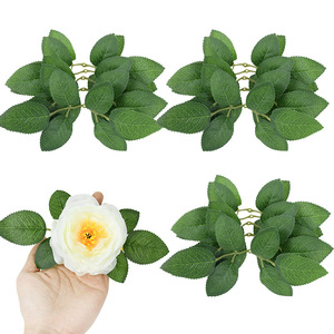 Flores artificiales de espuma PE de 7.5 cm con tallo, 25 piezas/caja - Product Image 5
