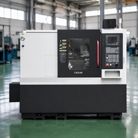 Vente directe usine – Tour CNC à banc incliné CKD46 à empreinte réduite, 30 m/min