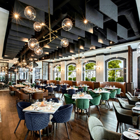 J2S Restaurant Resort : Solution Complète d'Aménagement Intérieur et de Mobilier de Restaurant Moderne pour Cafétéria et Bar
