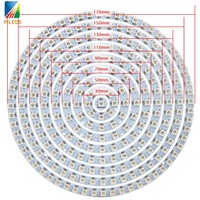 Кольцевые адресные RGB LED-подсветки (ангельские глазки) с Wi-Fi для дистанционного управления/через приложение, программируемая плата контроллера 5В