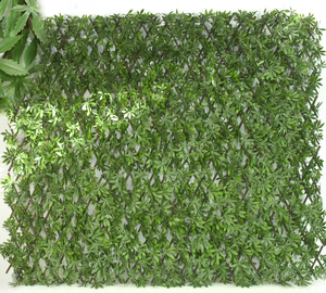 Mở rộng nhân tạo hàng rào Faux Maple lá hàng rào màn hình riêng tư trang trí <span class=keywords><strong>trellis</strong></span> cho vườn - Product Image 1