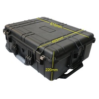 Boîte à outils en plastique, chariot avec roues et tige de traction 616x493x220mm, offre spéciale d'usine