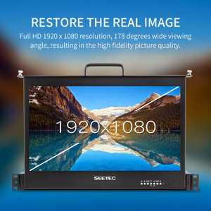 SEETEC SC173-HD-56 станция контроля качества вещания монитор 17,3 "стойка IPS FHD панель Заводская прямая интеграция - Product Image 2
